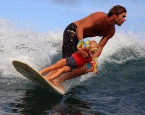 dad kid surf California baby names
